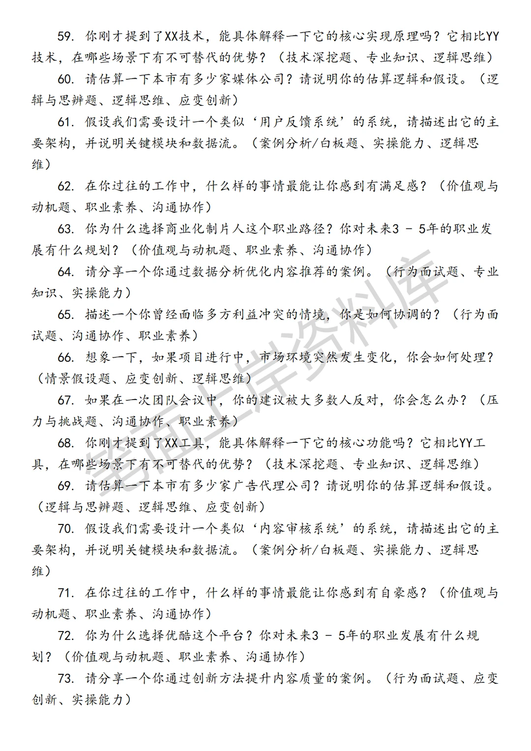 优酷泛文娱商业化制片人