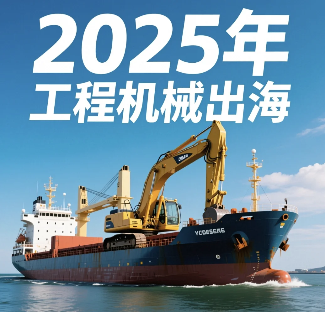 工程机械行业新风口！2025年出口数据爆棚✨