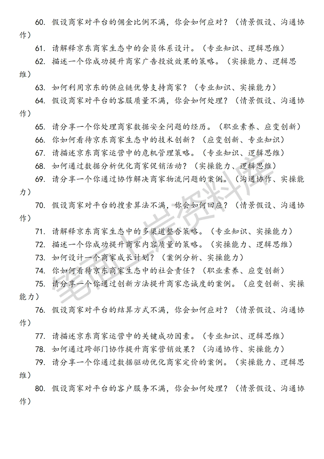 京东商家生态运营