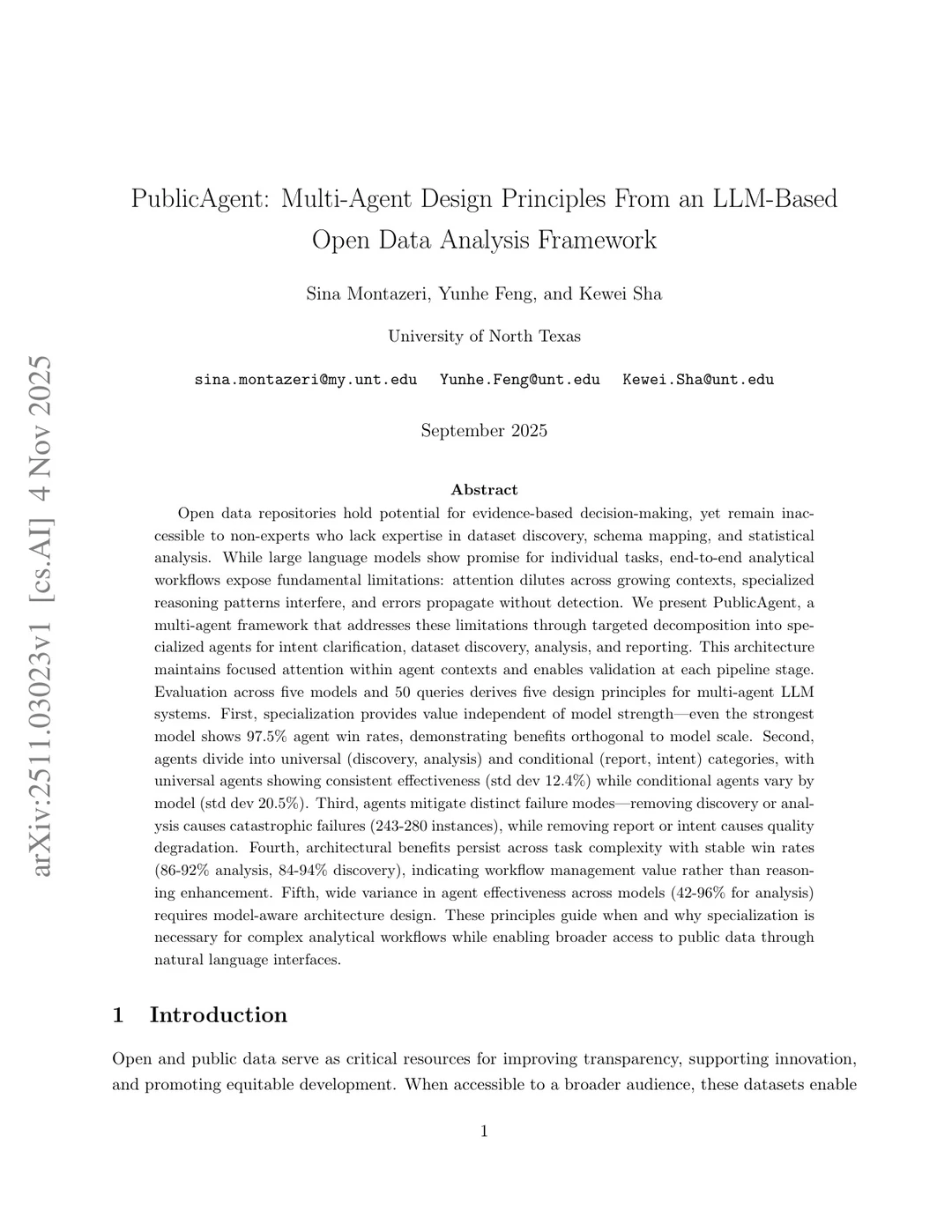Multi-Agent设计五大原则