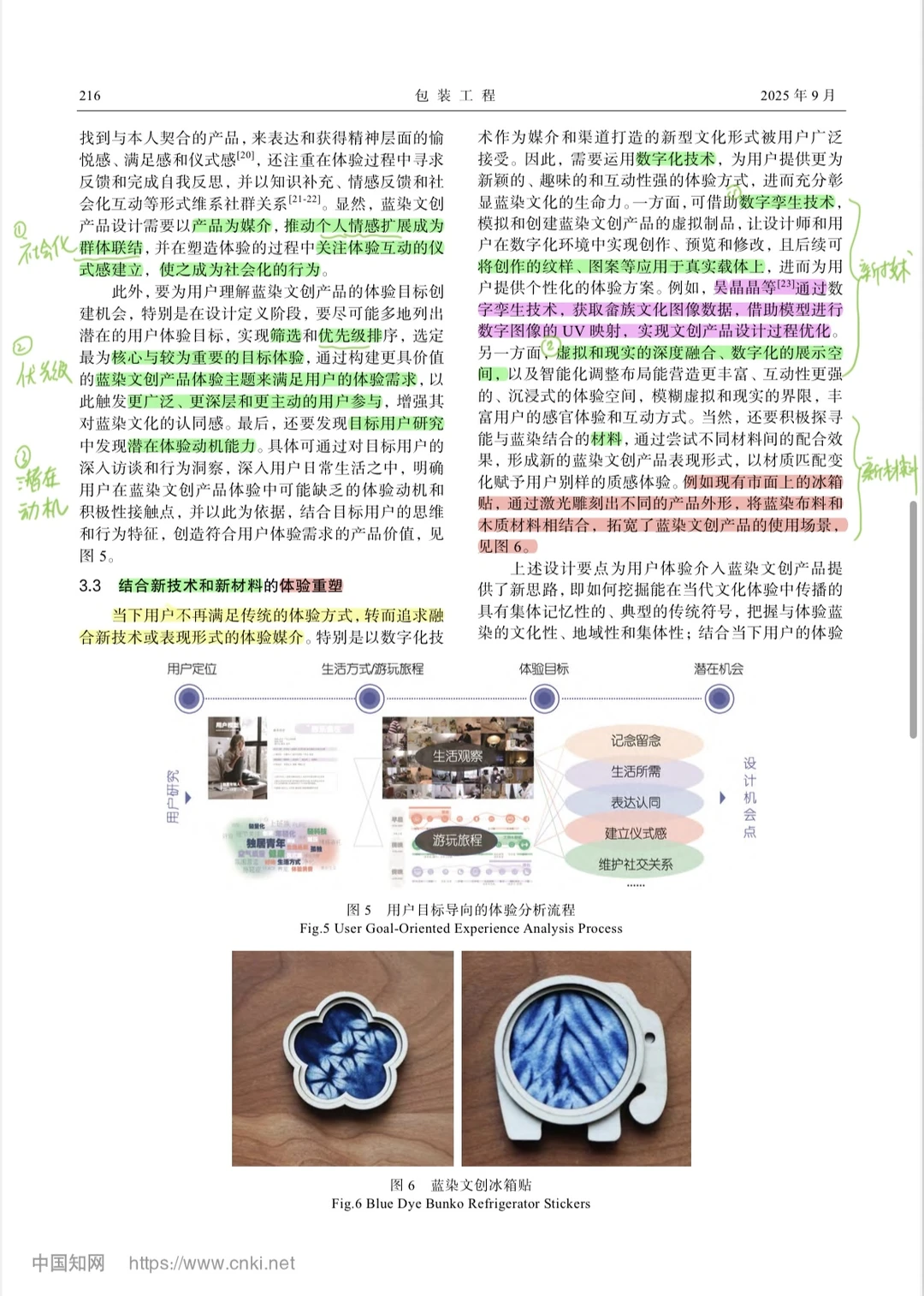 论文带读 | 用户体验视角下蓝染文创产品设