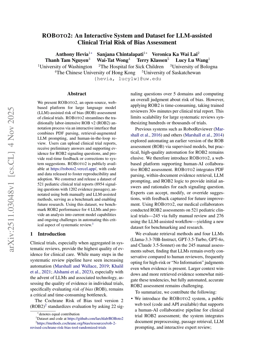 LLM辅助临床试验风险评估系统