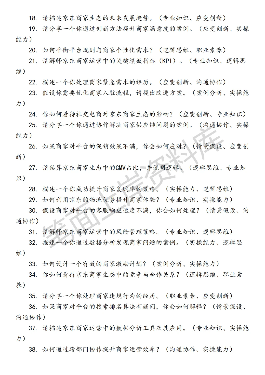 京东商家生态运营