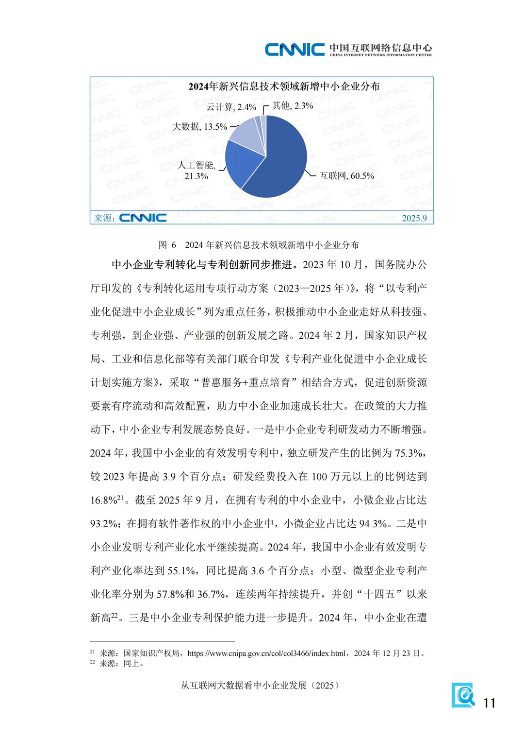 2025从互联网大数据看中国中小企业发展
