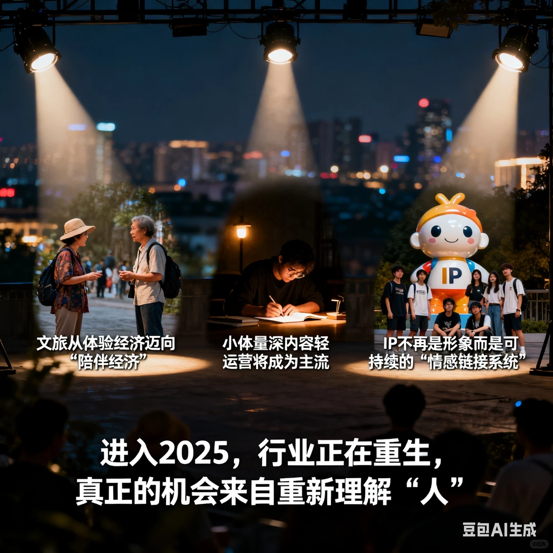 2025年文旅行业的三个关键趋势