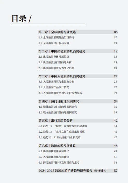 2025跨境旅游消费趋势