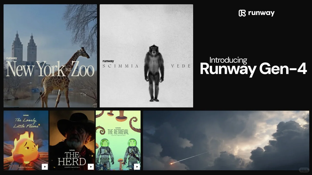 Runway Gen-4.5视频AI大突破