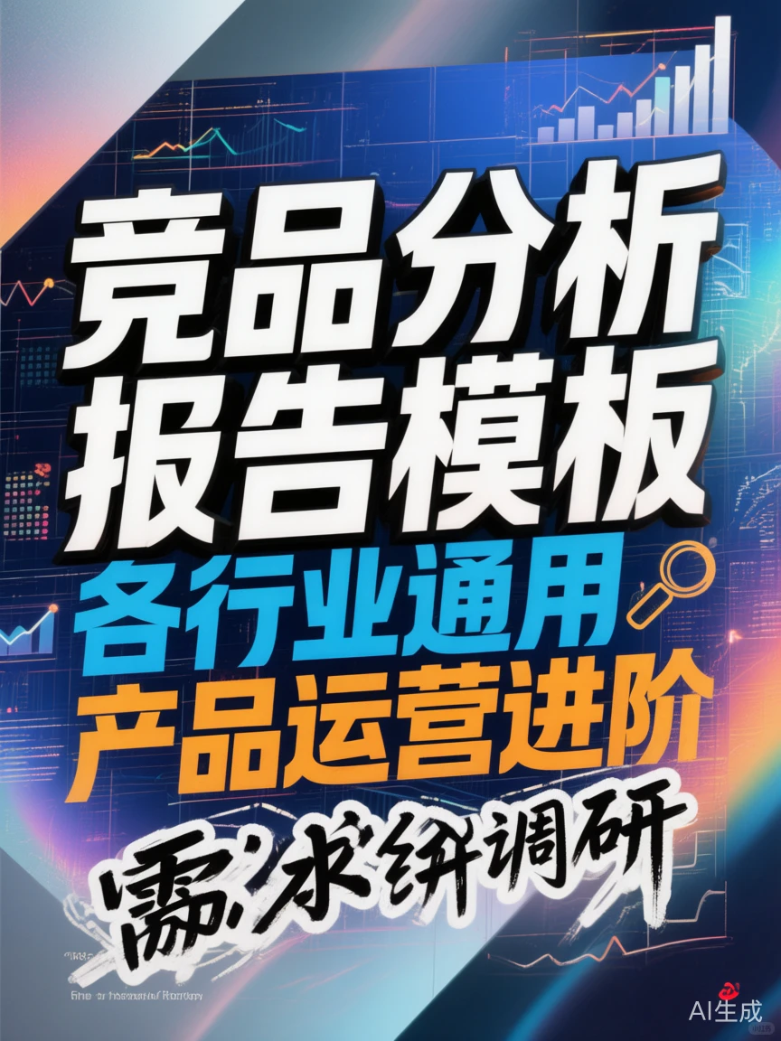 竞品分析报告调研需求模板