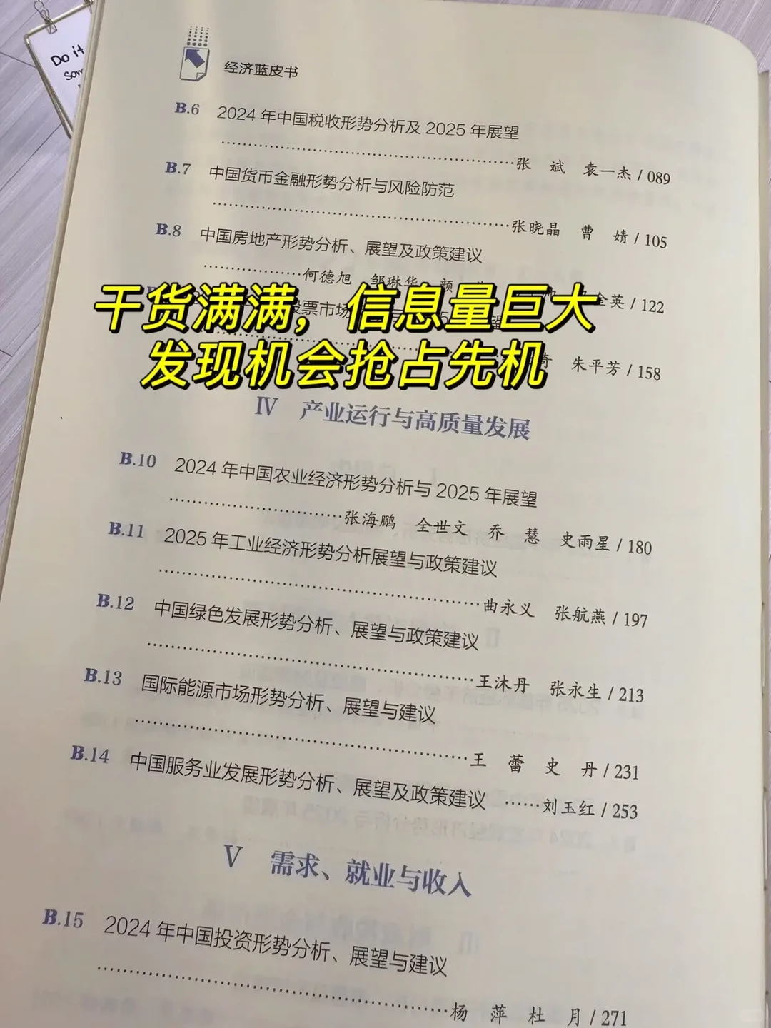 2025年中国经济蓝皮书出炉!干货满满！