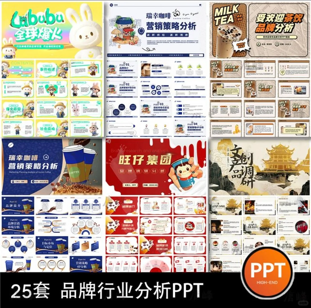 多行业品牌运营指南，这套资料赶紧码住！