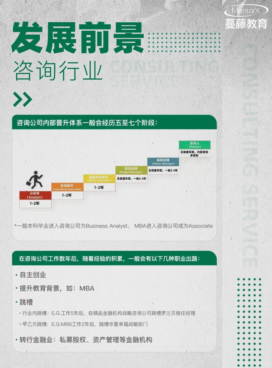 咨询行业求职全指引！蔓藤助力冲刺