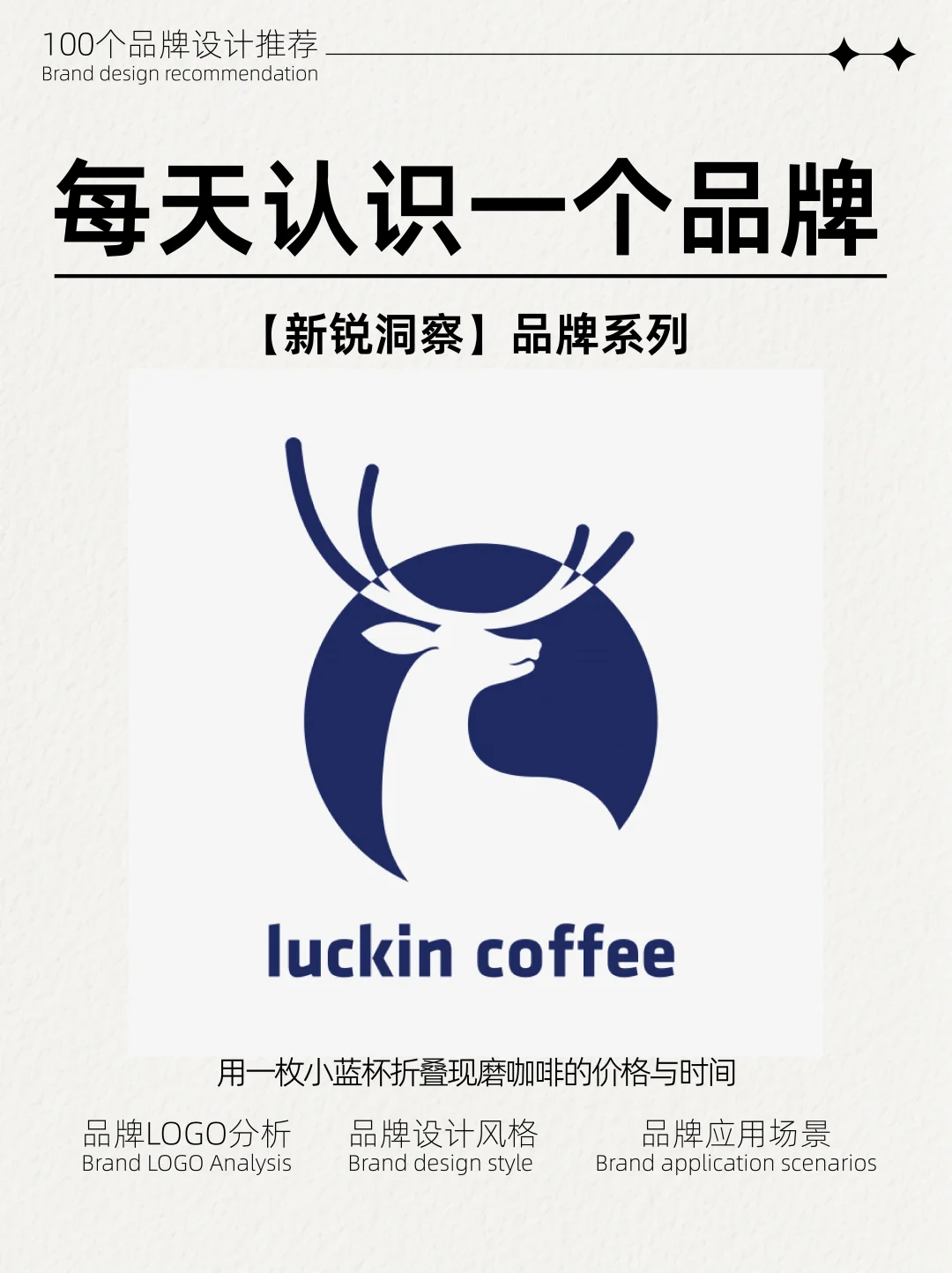 100个品牌设计推荐 | 瑞幸咖啡