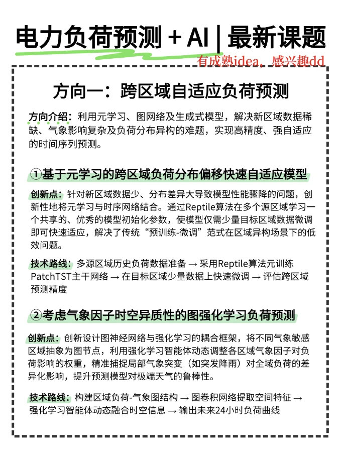 电力负荷预测的新方向已经next level了?