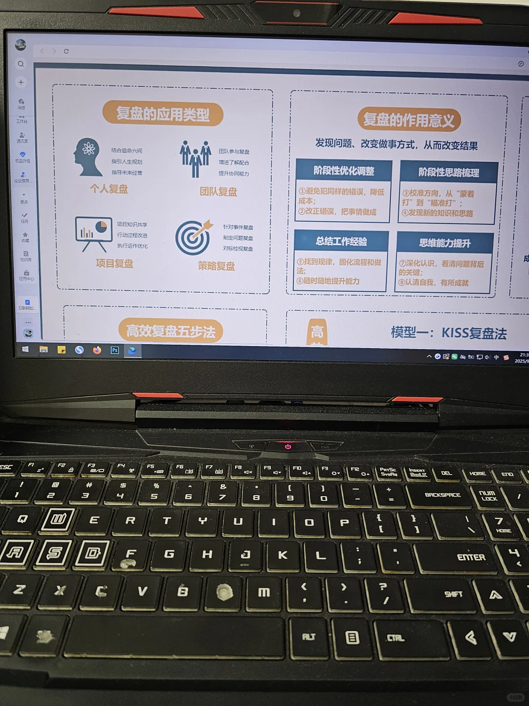 这份计划总结复盘知识地图,思路终于清晰了