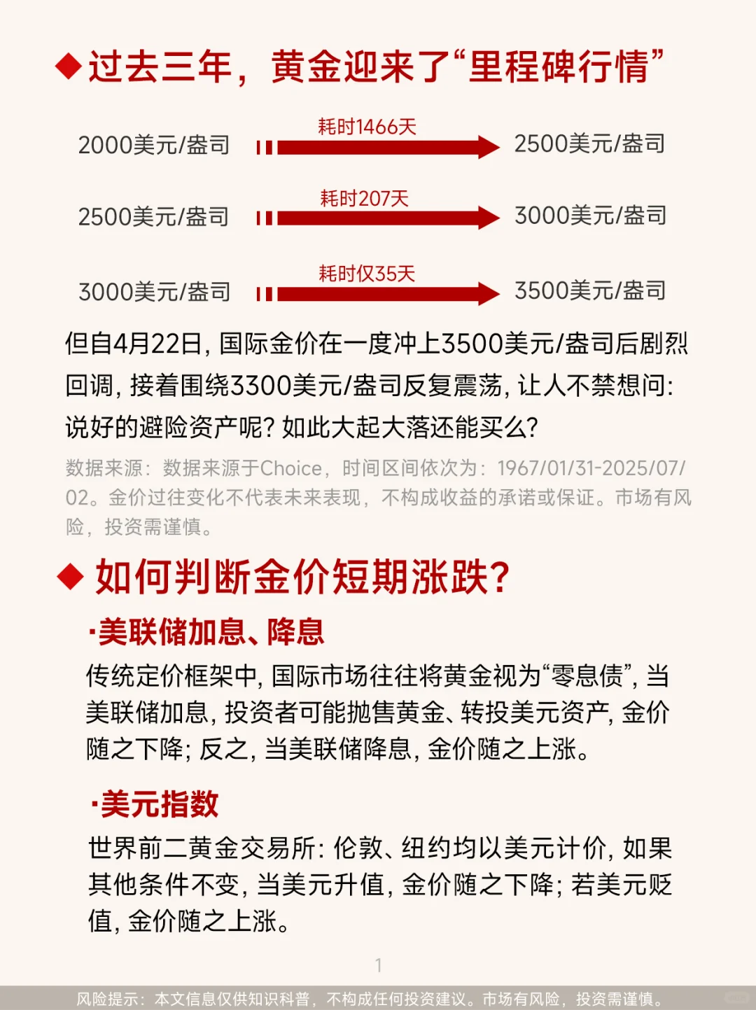 第56期:黄金涨跌怎么看?搞懂关键指标!