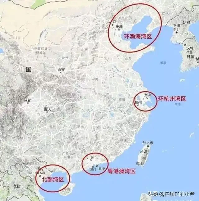 中国“四大湾区”将强势崛起……
