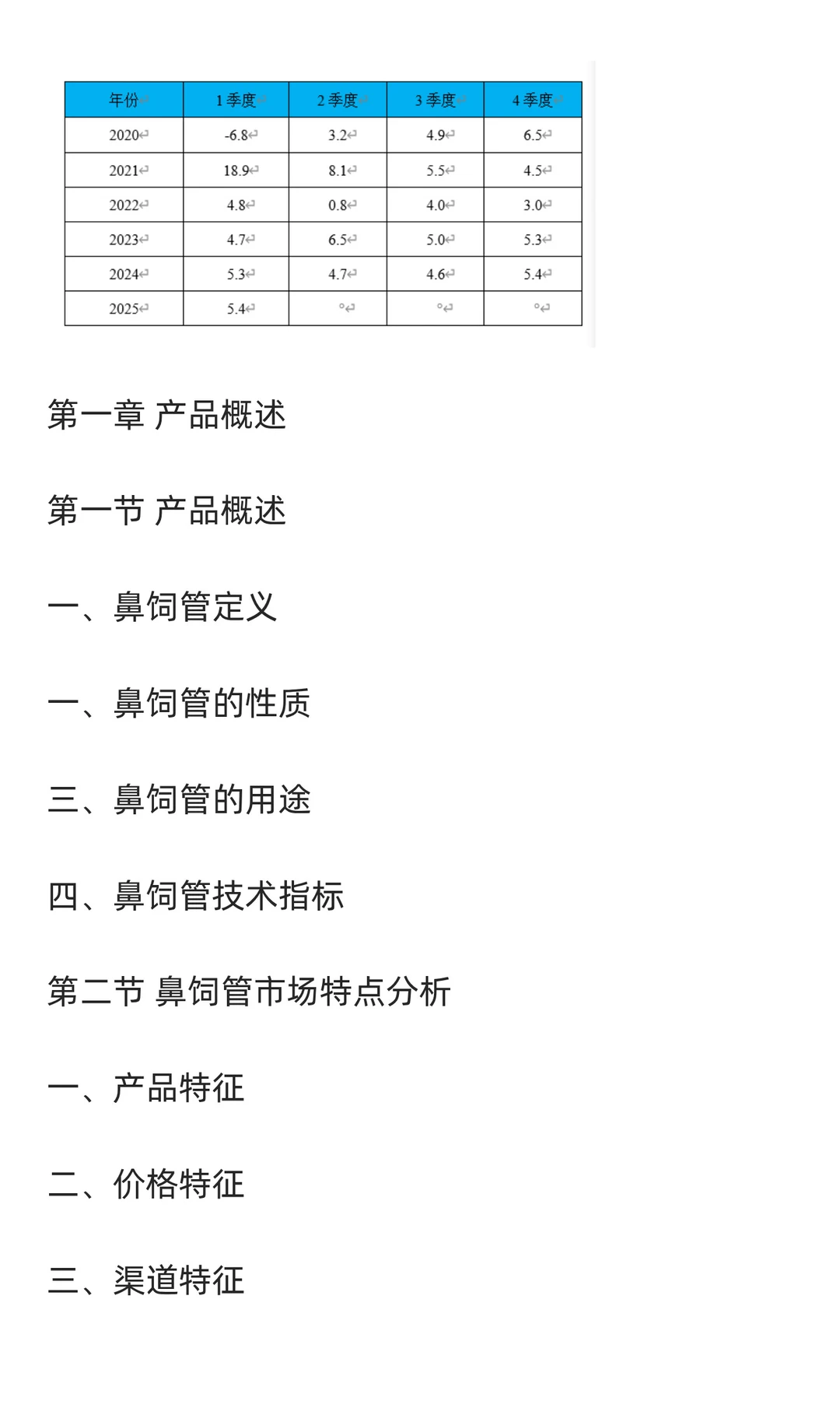 鼻饲管行业市场调研及发展前景预测报告