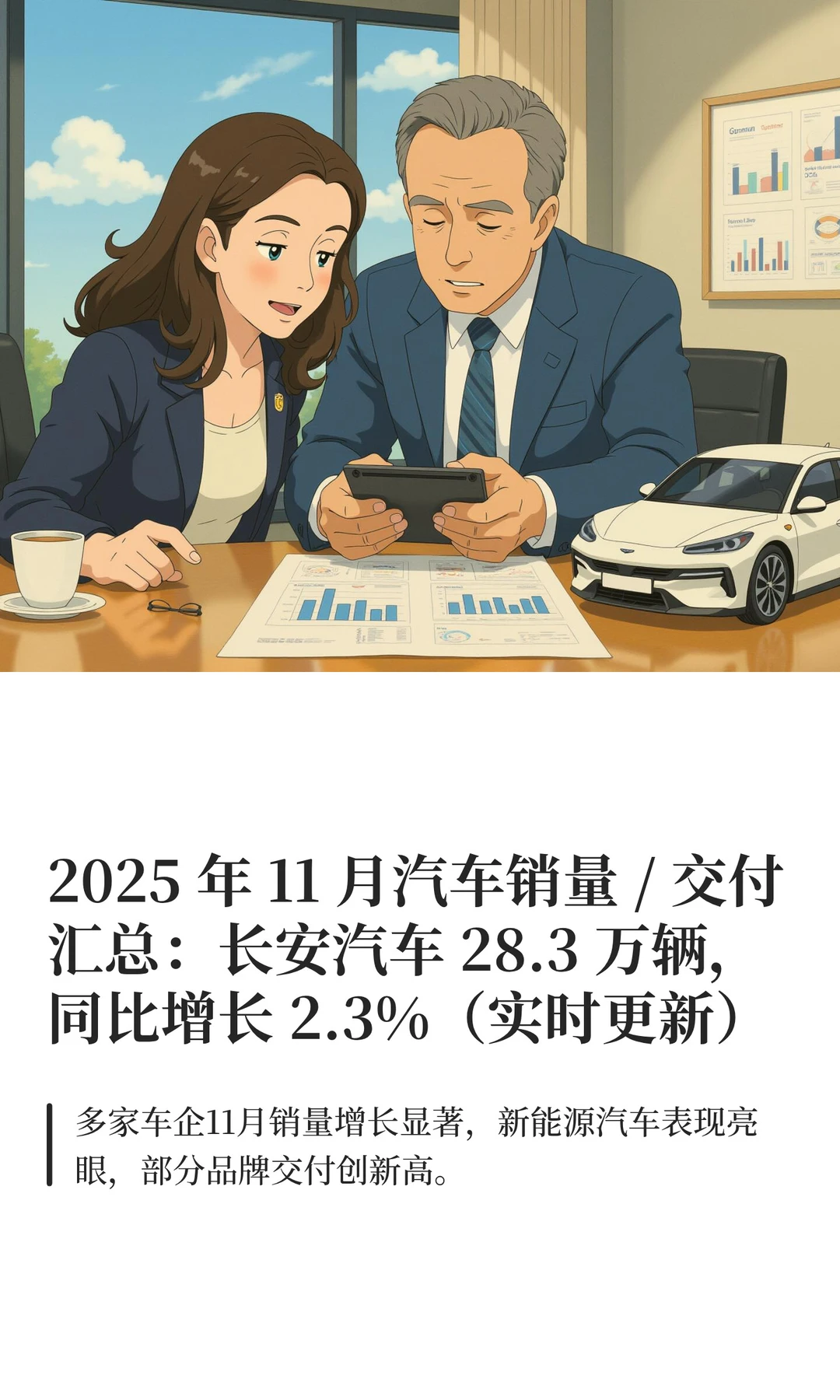 11月车市战报来袭