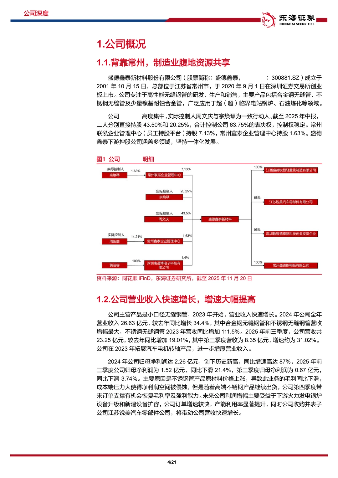 盛德鑫泰-高端管材与汽车零部件双轮驱动