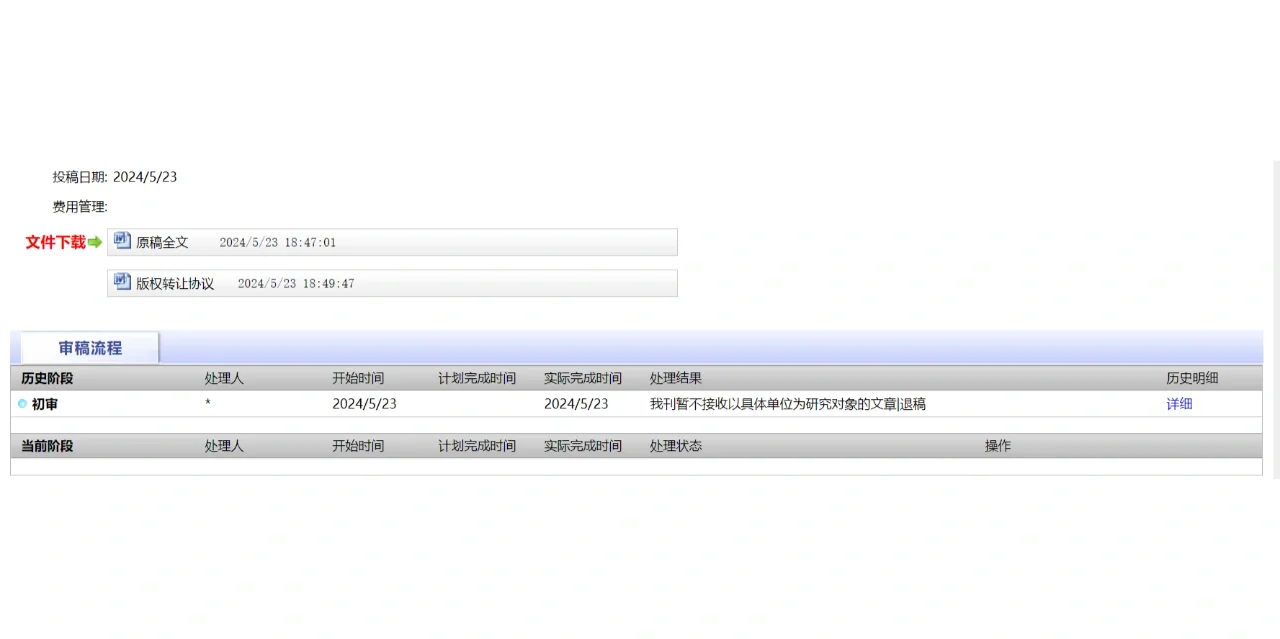 神仙审稿速度，第二天给反馈