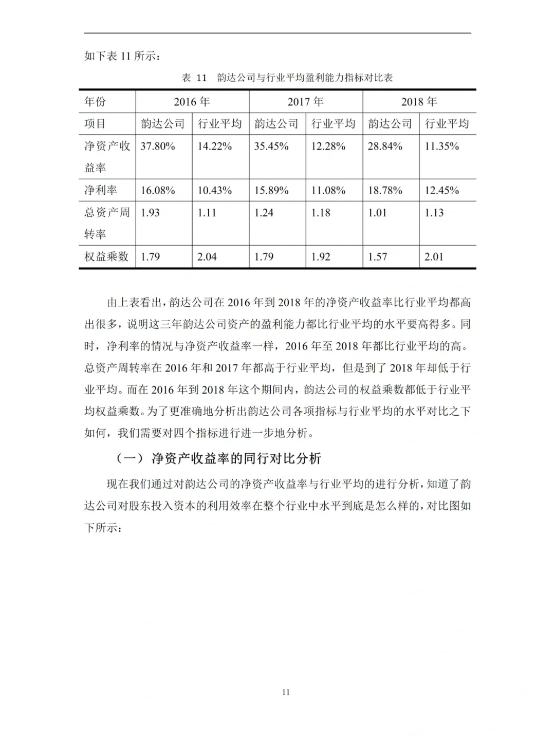 财务-基于杜邦分析法的盈利能力论文