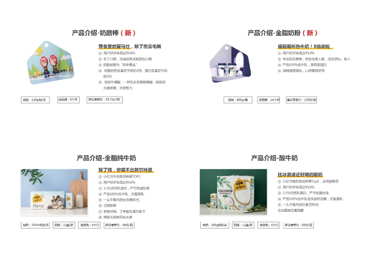 品牌手册鉴赏の认养一头牛品牌手册