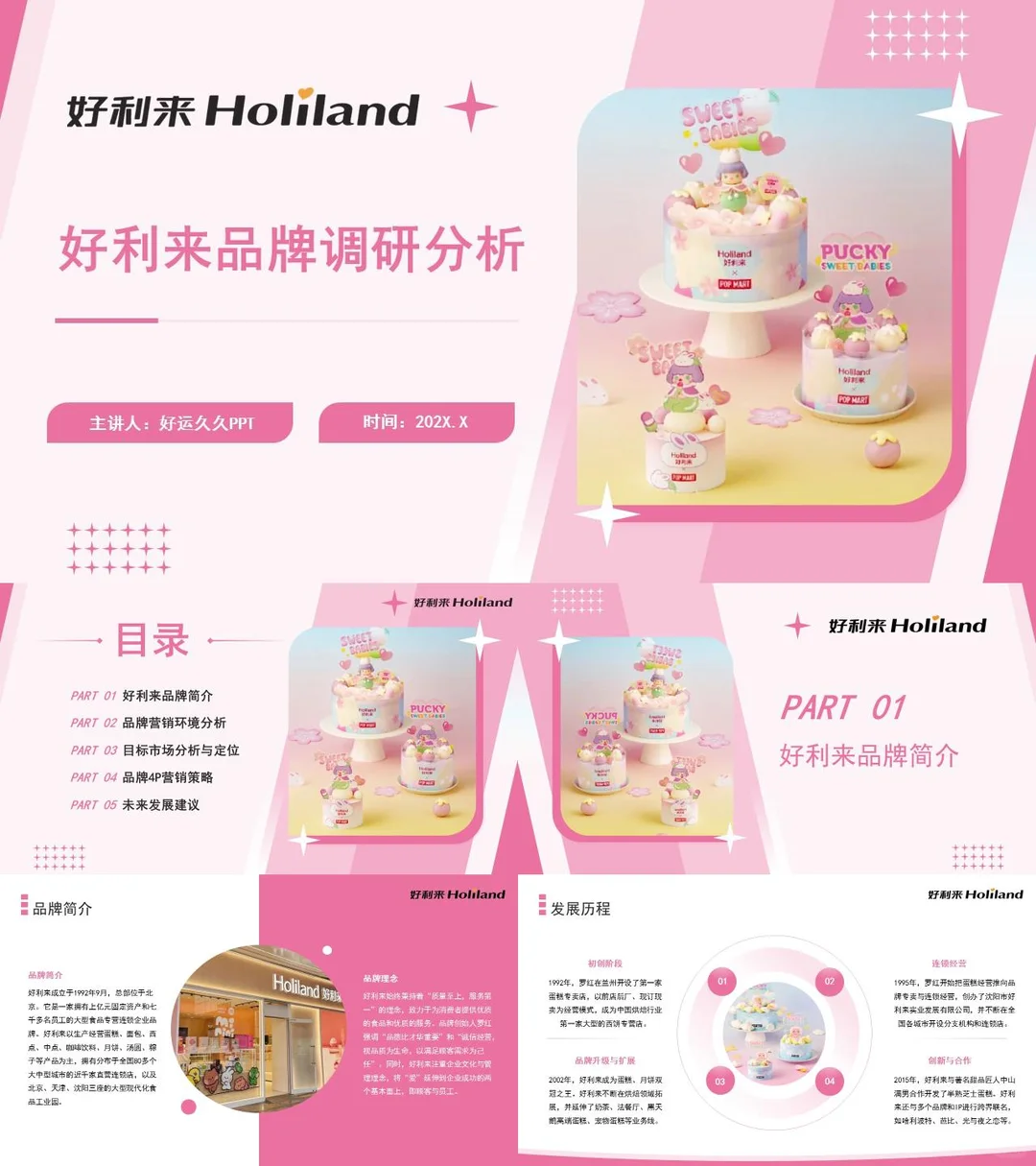 好利来品牌调研分析ppt