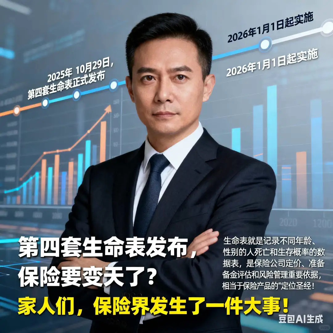 第4套生命周期表发布保险要变天？