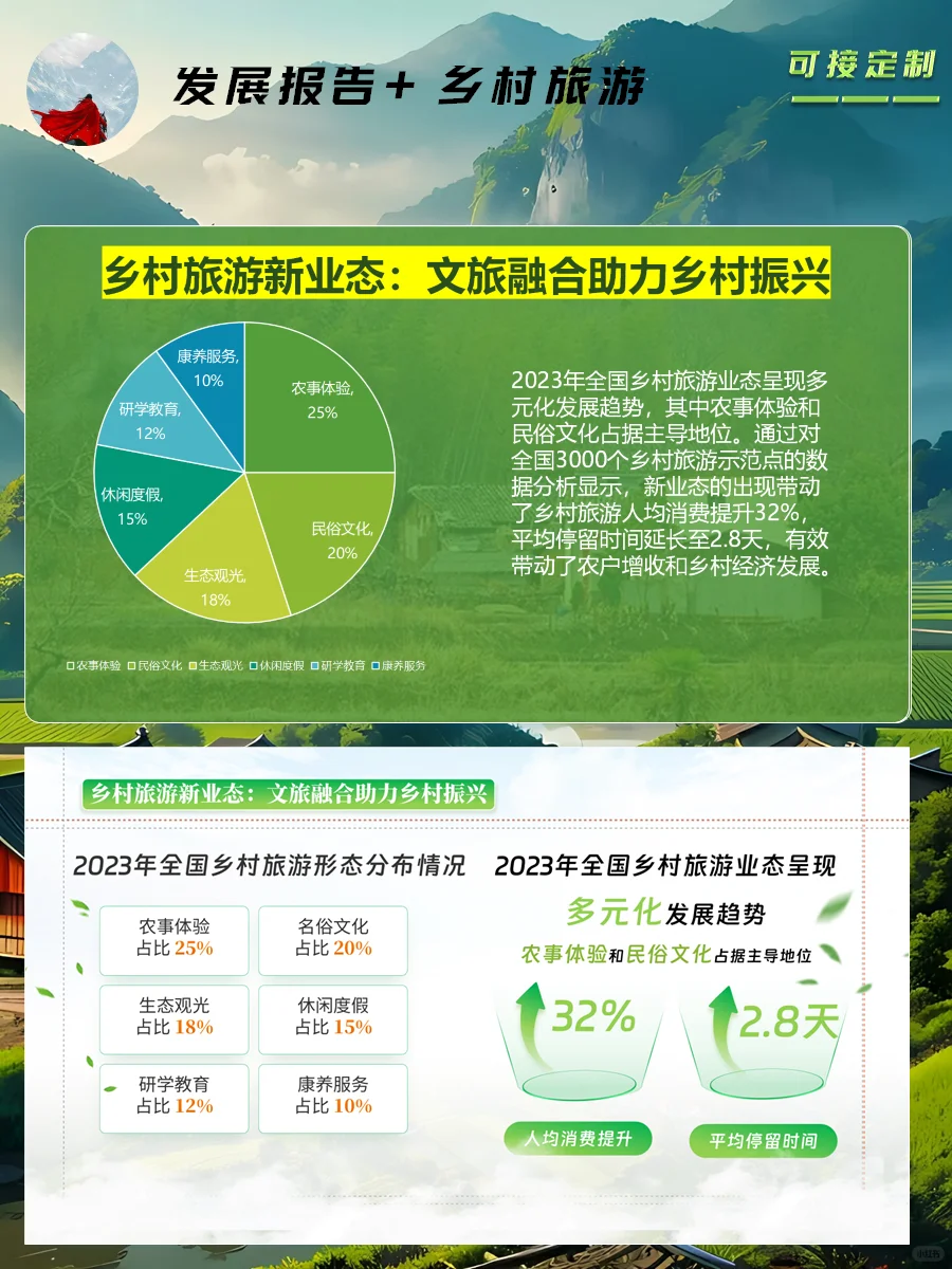 乡村旅游发展报告PPT