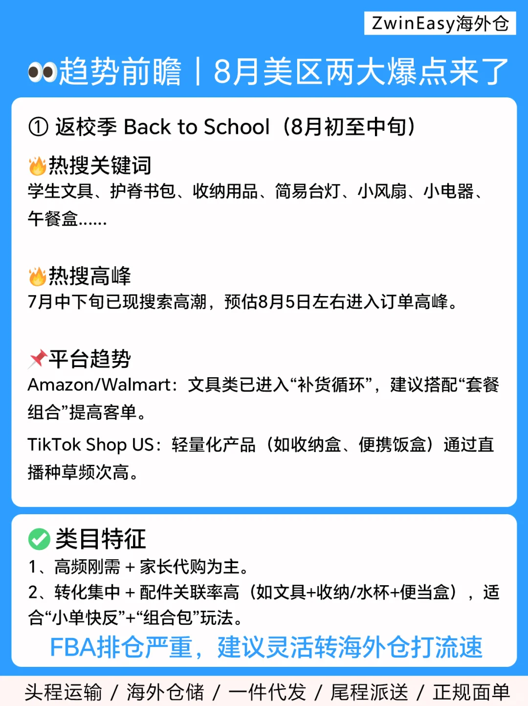 【跨境必看?】8月爆款预测+热搜趋势合集