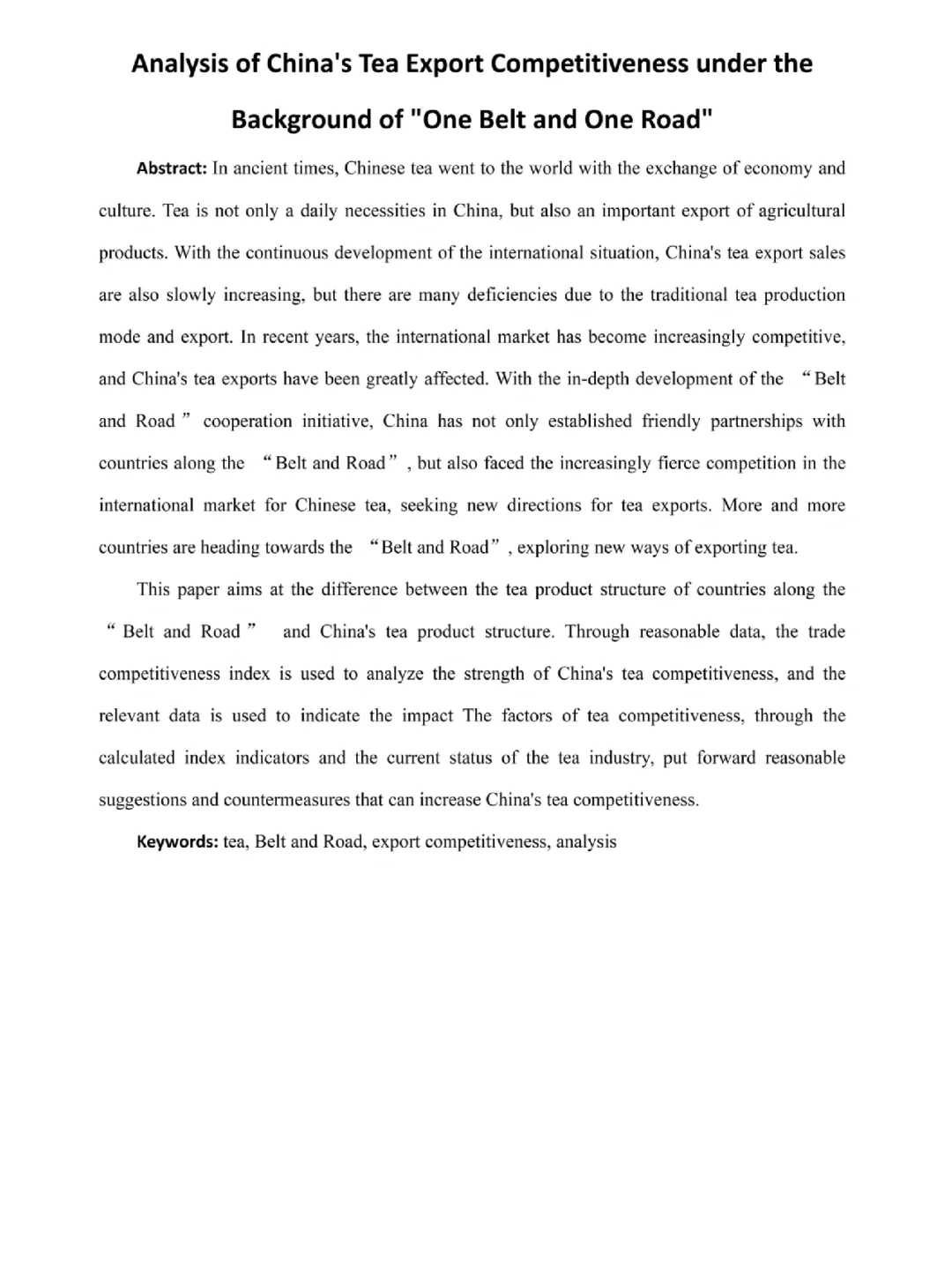 国际经济与贸易初稿刚交，就被导师夸了?