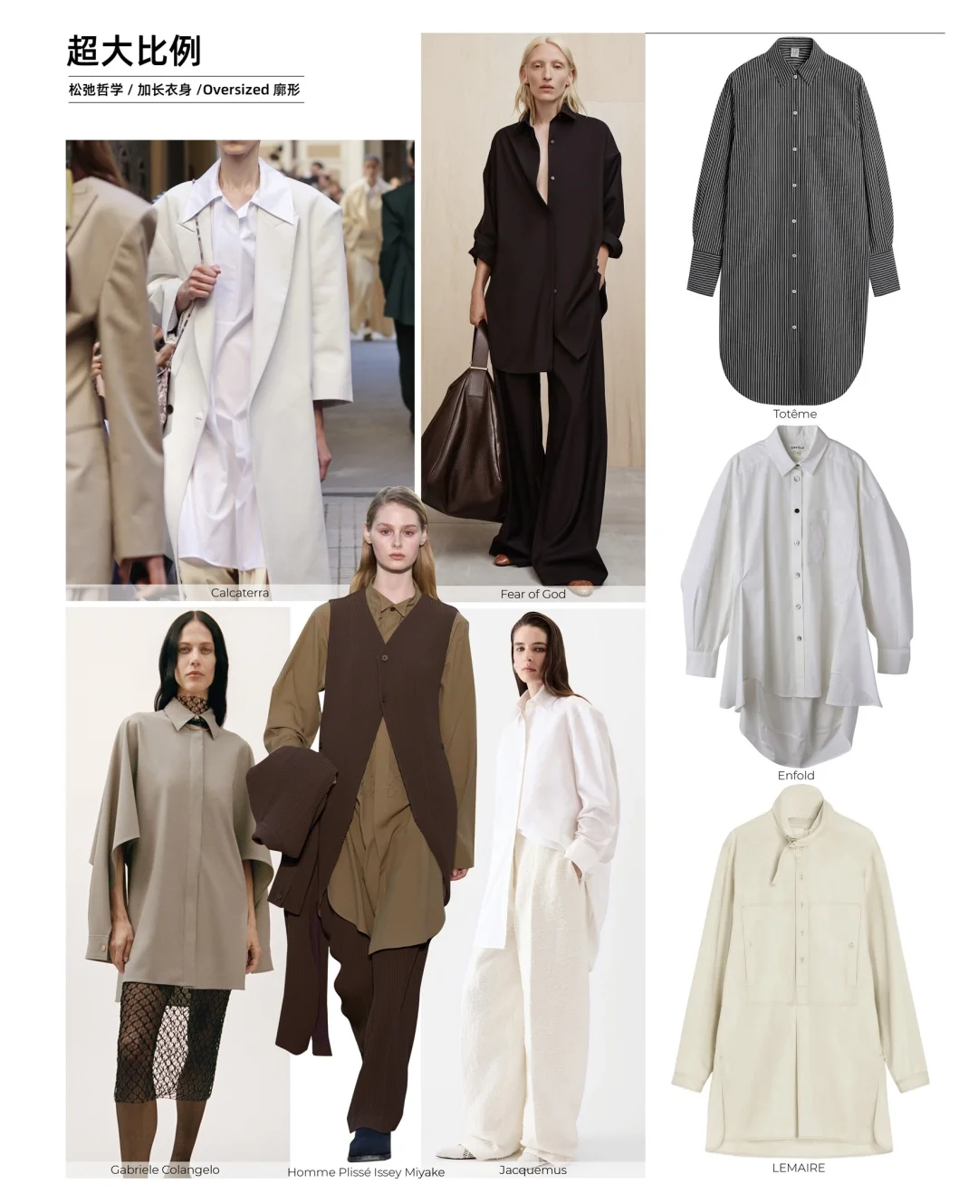 27春夏 衬衫趋势 关键廓形