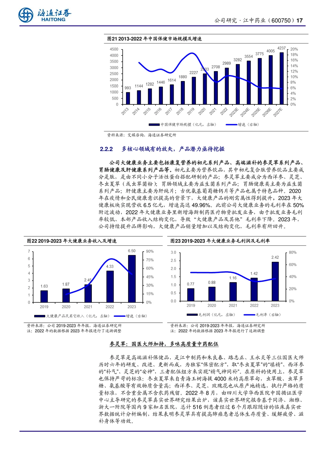 江中药业公司研究报告-家中常备药领导品牌
