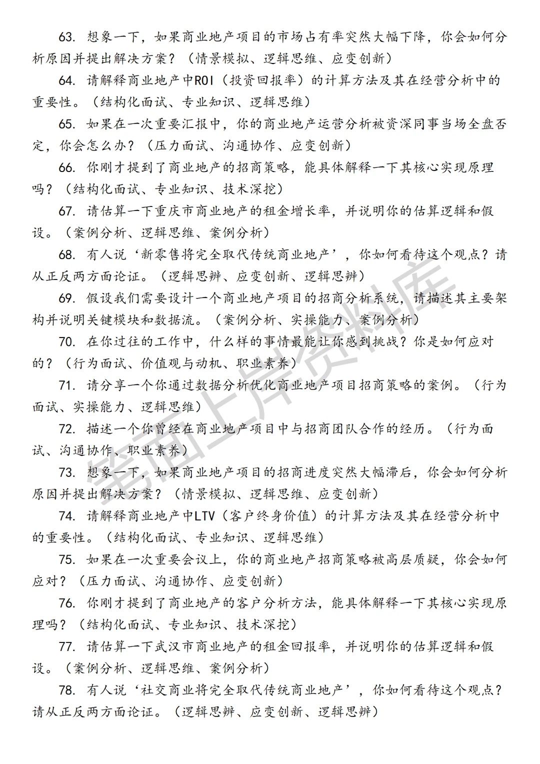 京东经营分析商业地产