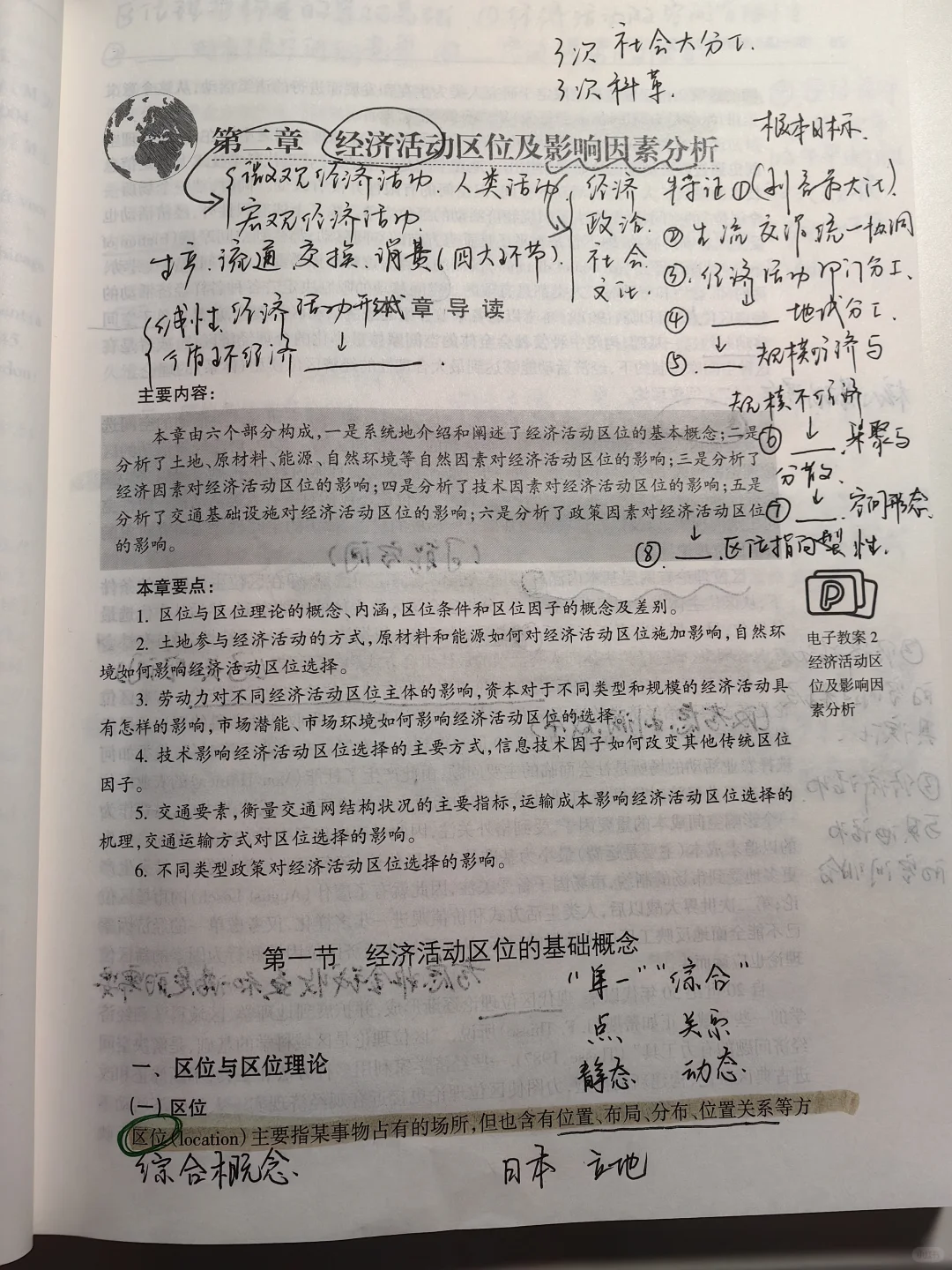 经济活动区位及影响因素分析