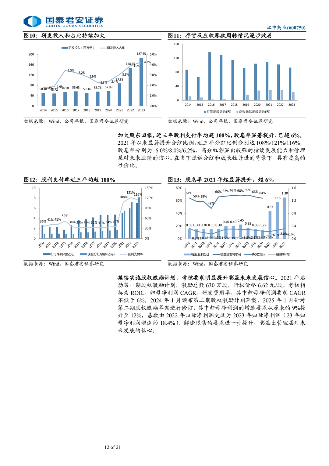 江中药业研究报告：胃肠OTC龙头稳增长