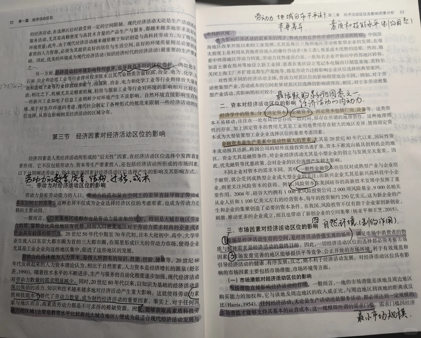 经济活动区位及影响因素分析