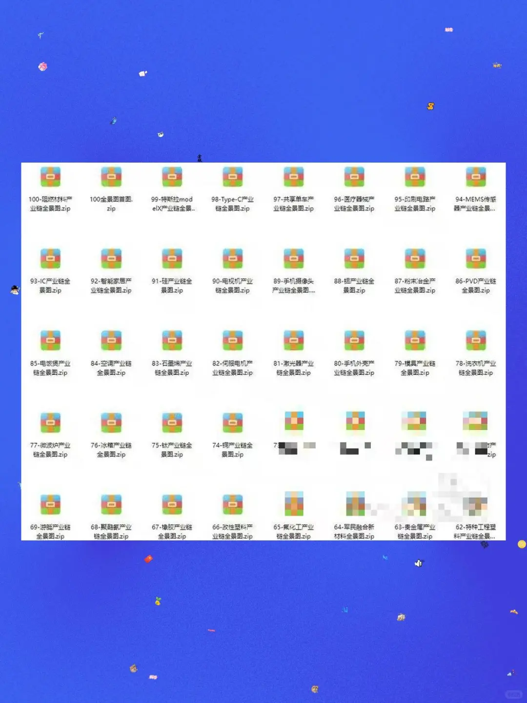 新材料行业全景图研究报告产业链查询指南