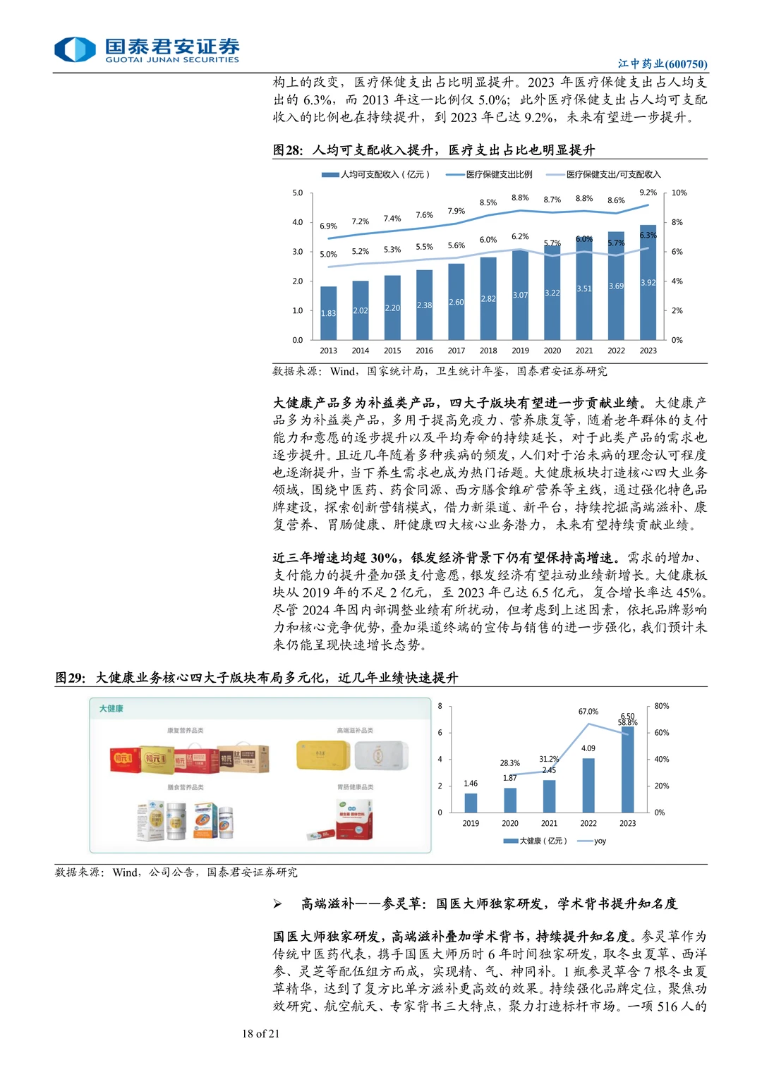 江中药业研究报告：胃肠OTC龙头稳增长