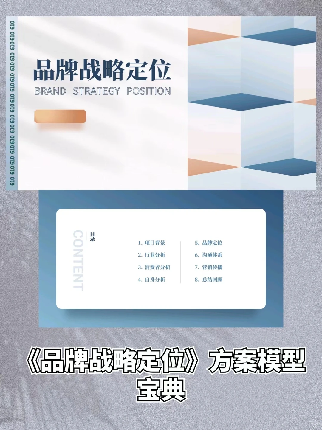 《品牌战略定位》方案模型宝典