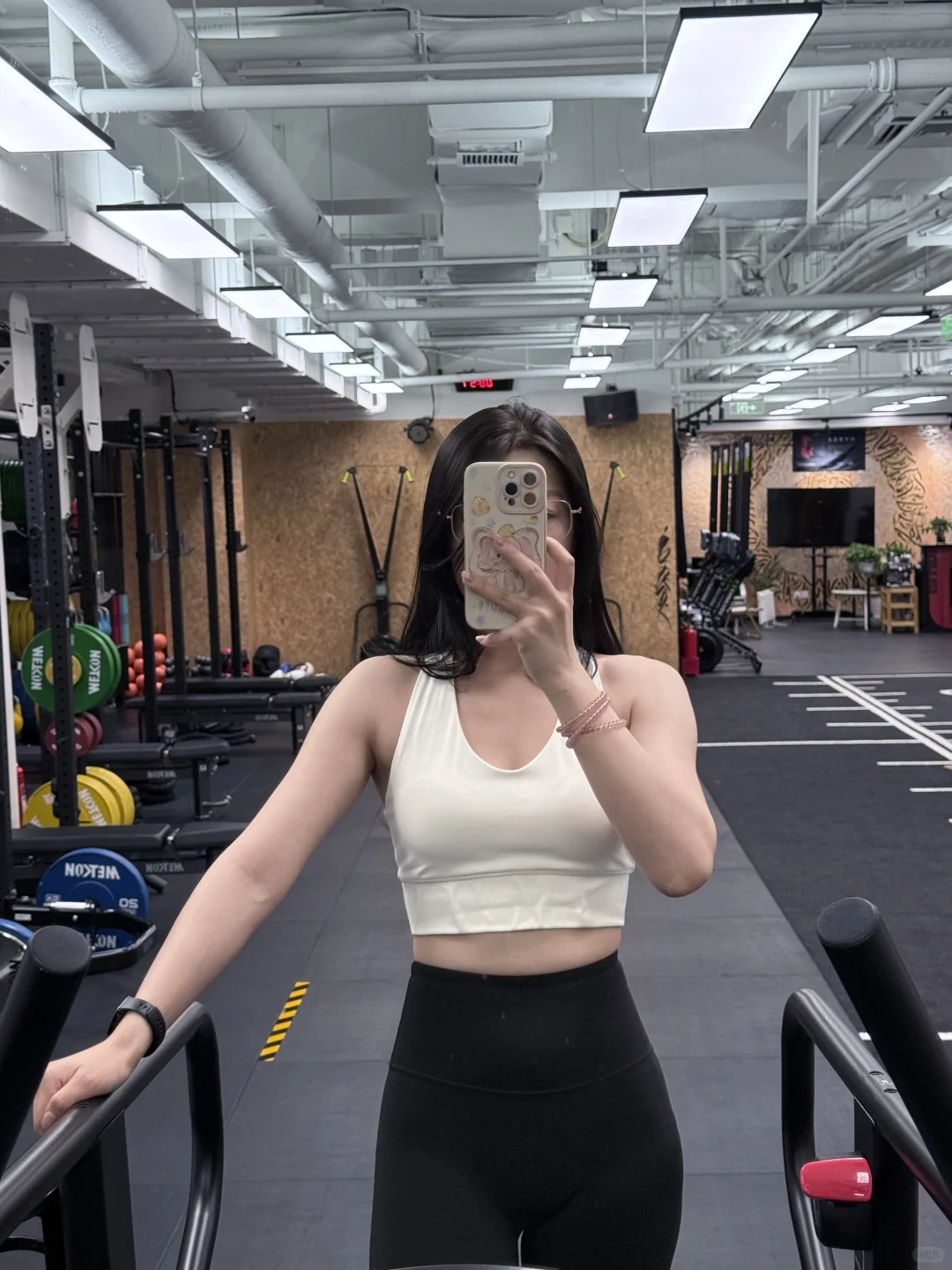 164|52.4kg 只健身不控制饮食的真实状态