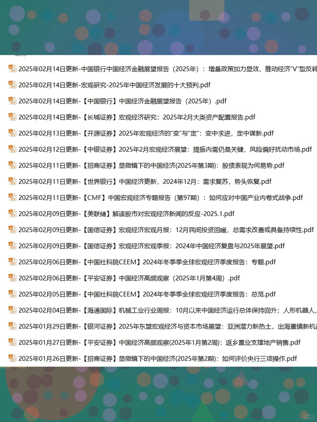 2025年中国宏观经济展望研究报告白皮书