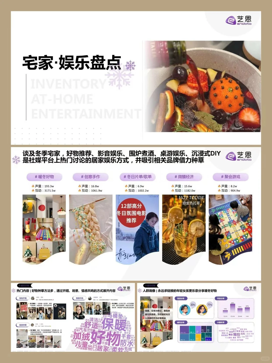 冬季宅家指南✨娱乐趋势与品牌机遇