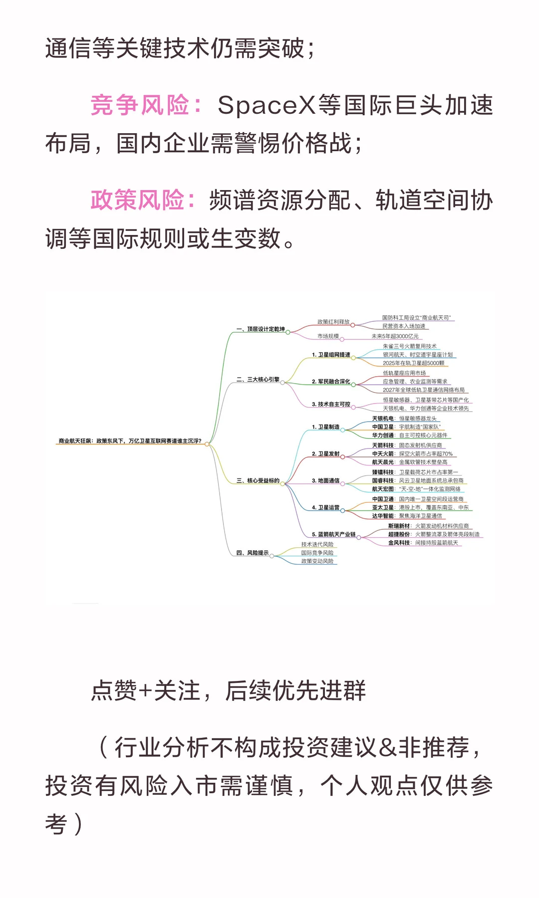 商业航天赛道深度梳理