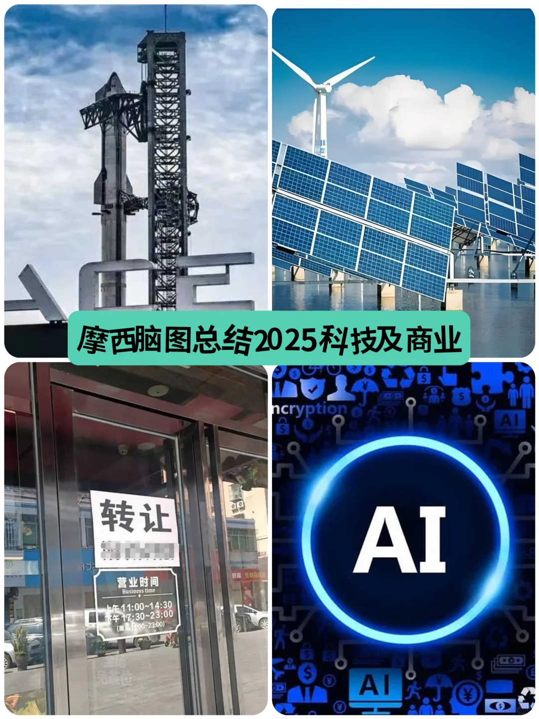 摩西脑图|总结2025社会文化+科技+商业