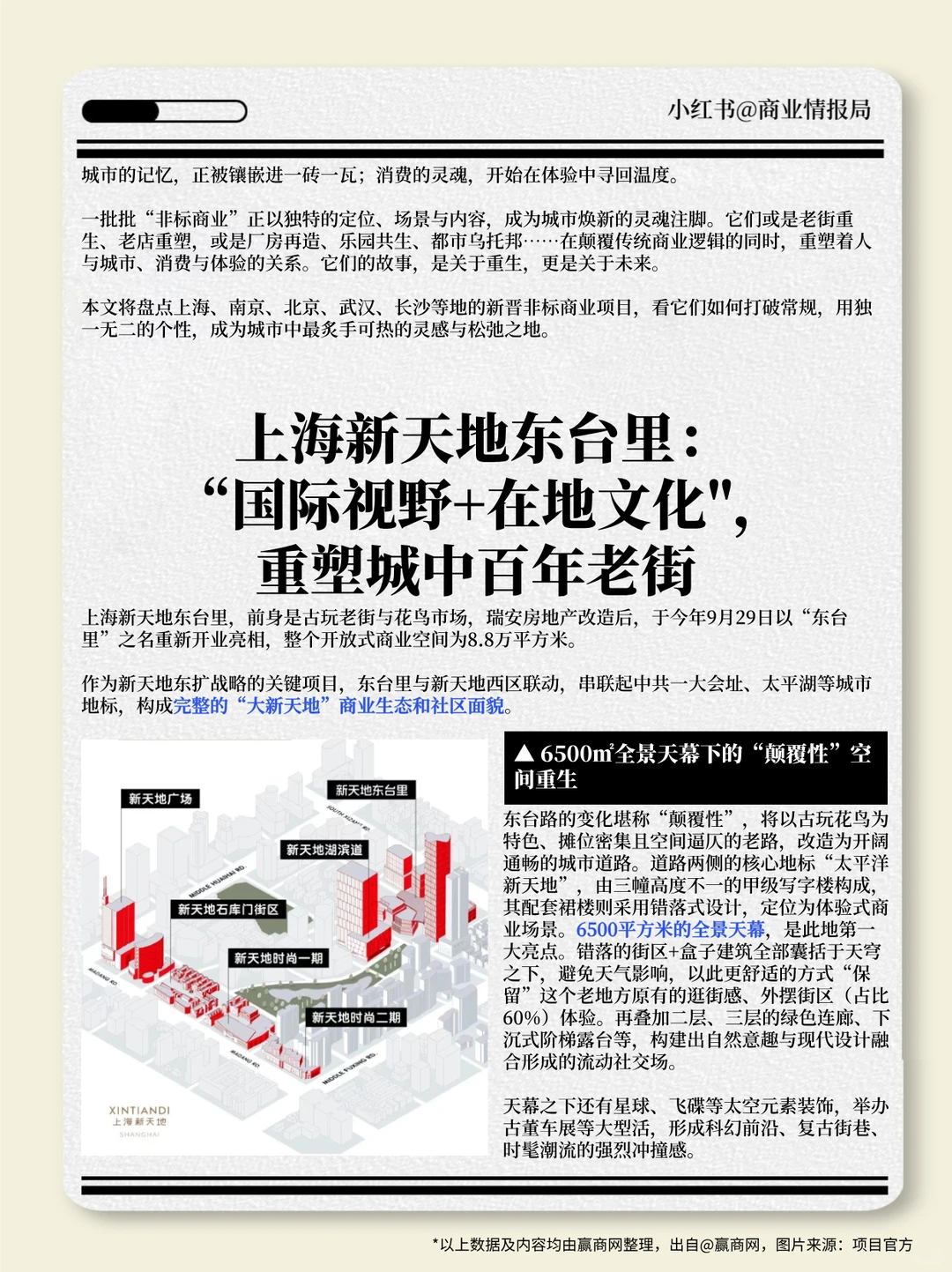 新晋非标文商旅商业盘点：非标商业又行了！