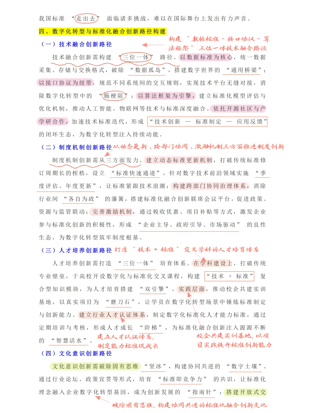 数字化转型背景下标准融合创新路径研究