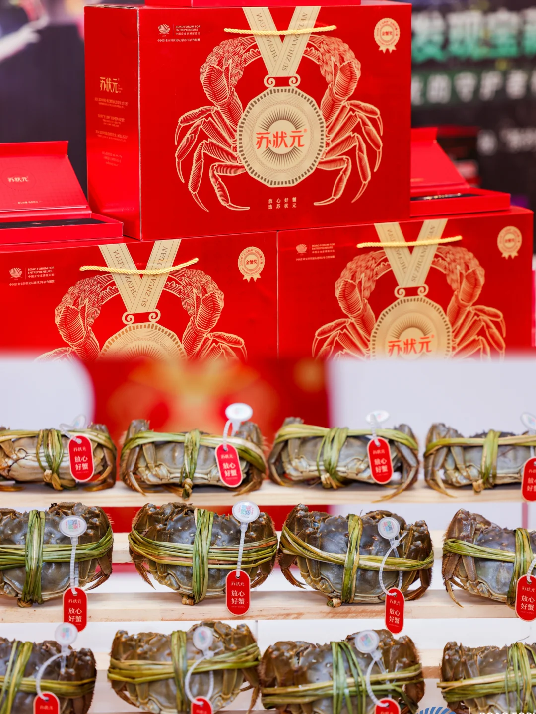 报!苏状元大闸蟹又又又获博鳌论坛认可?