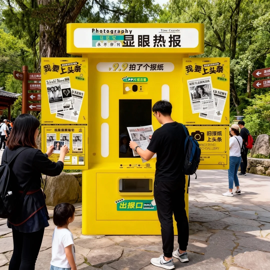 即刻生成你的游览高光！「显眼热报」互动终