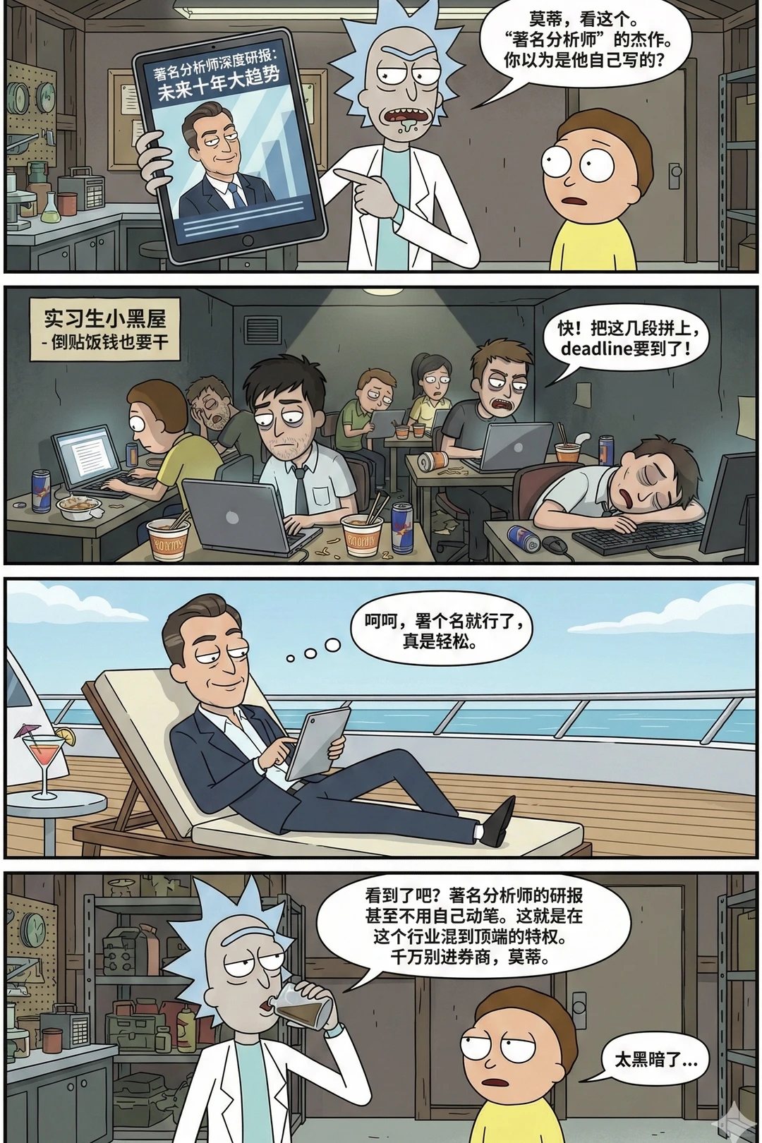 千万别来券商工作（一）